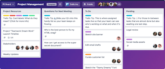 Template Project Mgmt