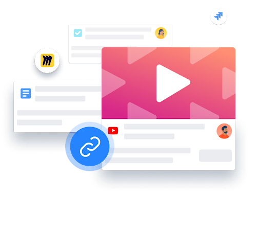 An illustration showing how to preview content on a Trello board